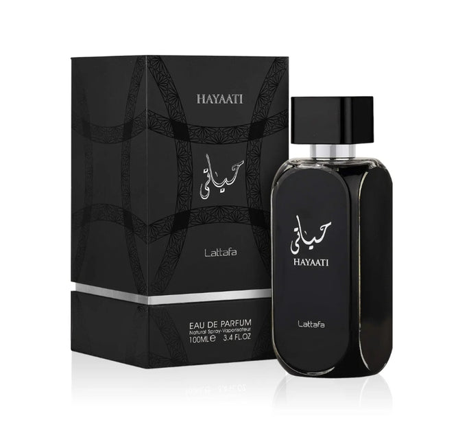 Hayaati Lattafa Eau de parfum natural Spray-Vaporisateur 100mle 3.4 fl.oz