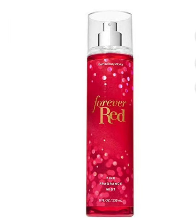 Forever red bath & body works fine fragrance mist 8 fl oz/236 ml
